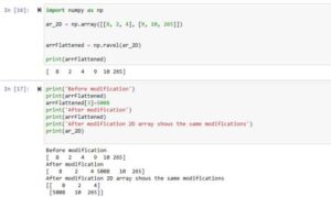 ravel function in python numpy library parameters explained with code examples